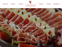 Tablet Screenshot of countrysidecaterers.com